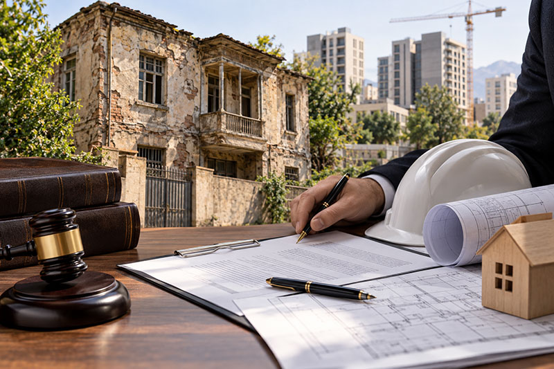 نکات حقوقی خرید ملک کلنگی